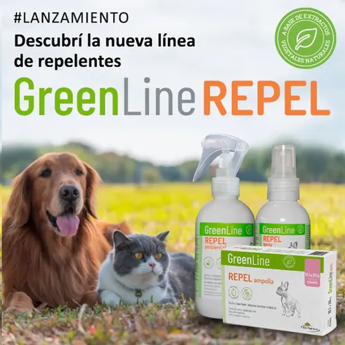 Greenline Pipeta Repelente Pulgas Garrapata Hasta 10kg Perro Agua - Image 5
