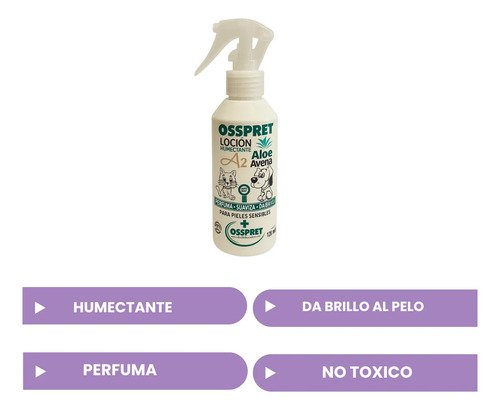 Perfume Para Mascotas Osspret Loción Humectante 125ml Neutro - Image 2