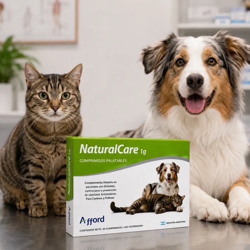 Suplemento Natural Care 1 Grs X 30 Comprimidos Perros Gatos - Imagen 3