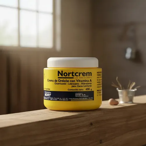 Crema De Ordeñe Con Aloe Vera Nort 450g Vitamina A Fragancia Inolora - Image 2