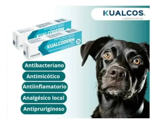Kualcoderm Crema Antimicótica 40g Perros/gatos X 2 Unidades. - Image 2