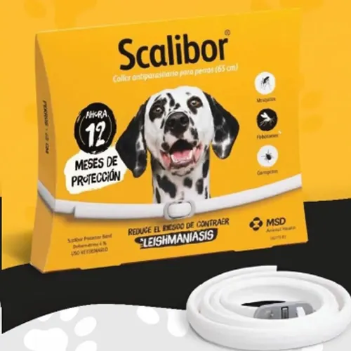 Scalibor Collar Antipulgas Y Garrapatas Perros 65 Cm 6 Meses - Blanco - Imagen 3