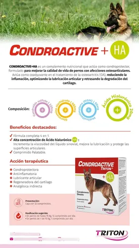 Condroactive Con Acido Hialuronico Protec Articular 32 Comp - Imagen 4