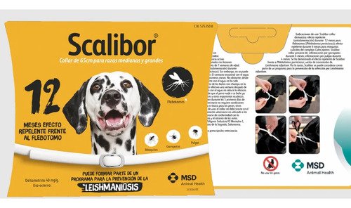Scalibor Collar Antipulgas Y Garrapatas Perros 65 Cm 6 Meses - Blanco - Imagen 4