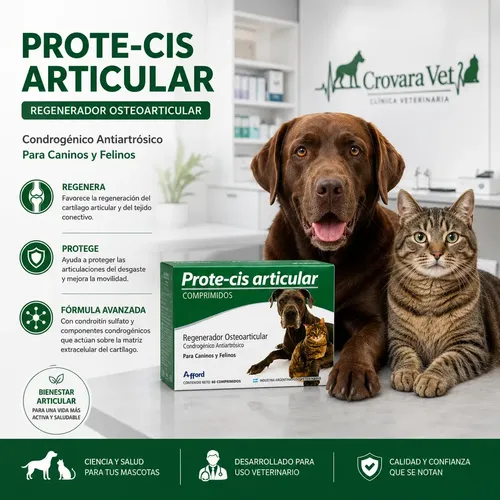 Prote-cis Articular Condroprotector Perros Gatos X60 Comp - Imagen 3
