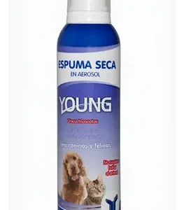 Shampoo Espuma Baño Seco Spray Perros Gatos Peluqueria Limón