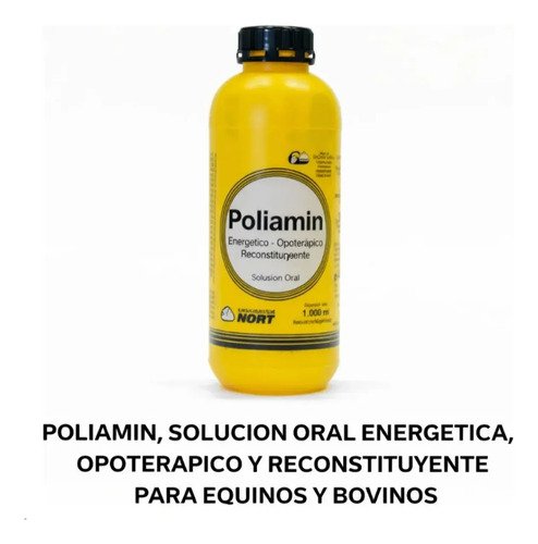 Poliamin Vitaminico Equino Bovino 1lt - Nort - Imagen 3