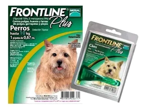 Pipeta Frontline Plus Perro Hasta 10 Kg Pulgas Y Garrapatas Frontline Plus Hasta 10 Kg - Imagen 2