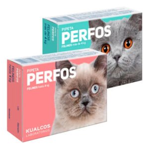 Pipeta Perfos Antipulgas Gato Hasta 4 Y Mas De 4kg