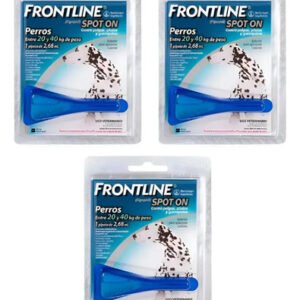 Pipeta Perros Frontline Spot On 20 Kg A 40 Kg Pulgas X3 Frontline Spot On 20 A 40