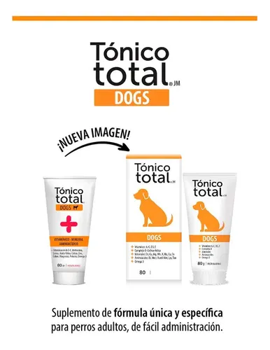 Complejo Vitaminico Perros Tonico Total Pasta Palatable 80gr - Imagen 5