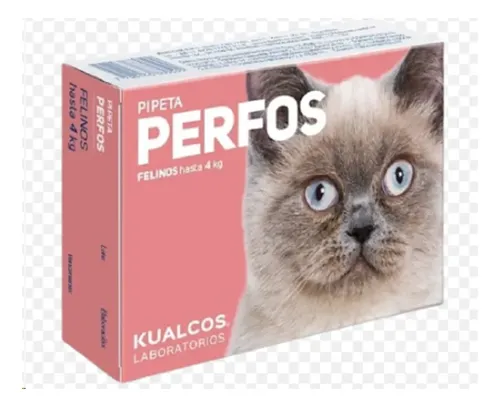 Pipeta Perfos Antipulgas Gato Hasta 4 Y Mas De 4kg - Imagen 3