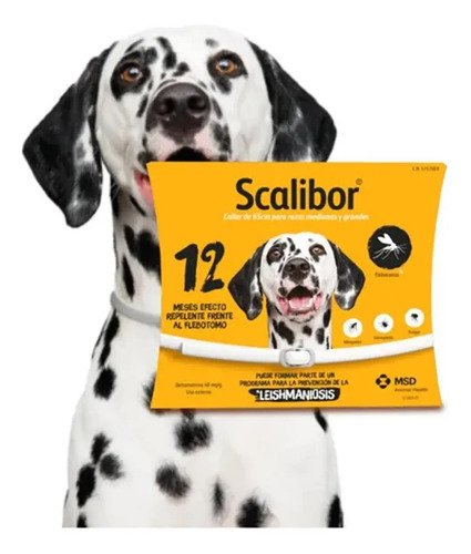 Scalibor Collar Antipulgas Y Garrapatas Perros 65 Cm 6 Meses - Blanco - Imagen 2