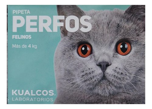 Pipeta Perfos Antipulgas Gato Hasta 4 Y Mas De 4kg - Imagen 6