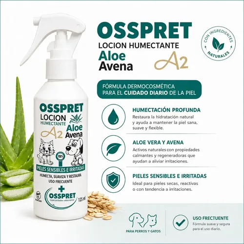Perfume Para Mascotas Osspret Loción Humectante 125ml Neutro - Imagen 6