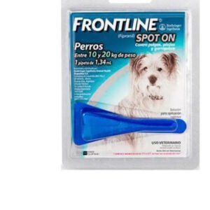 Pipeta Para Perros Frontline Spot On 10 Kg A 20 Kg Pulgas Frontline Spot On 10 A 20