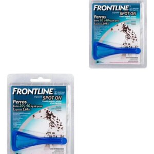 Pipeta Antipulgas Perros Frontline Spoton 20 A 40kg Pack X2u Frontline Spot On 20 A 40
