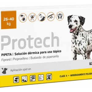 Protech Spot On Para Perro De 26 A 40 Kg Protech 26 A 40
