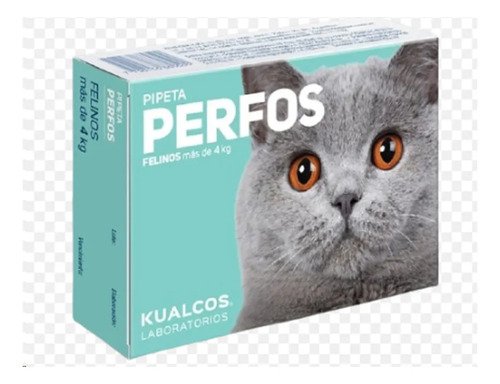 Pipeta Perfos Antipulgas Gato Hasta 4 Y Mas De 4kg - Imagen 4
