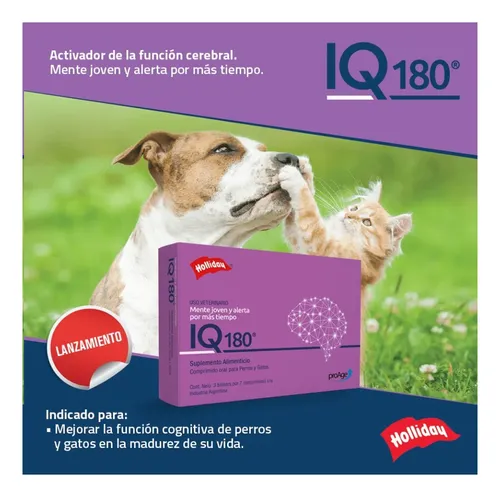 Iq180 21 Comp Neuroprotector Perros Y Gatos Pack X 2 - Imagen 5
