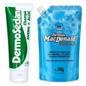 Shampoo Perros Formula Macdonald+dermosedan Aloe Y Avena200g Coco