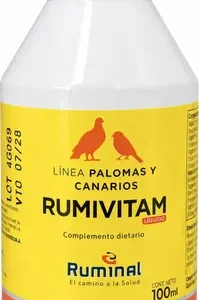 Rumivitam X100ml Suplemento Vitaminas Palomas Canarios Aves