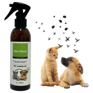 Repelente Mosquitos Perros Gatos Moscas Aceite De Neem