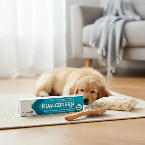 Kualcoderm Crema Perros Gatos Antimicotica Cicatrizante 20 G - Imagen 2
