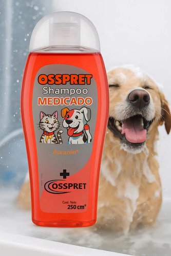 Shampoo Hipoalergénico Osspret Para Perro Y Gato, Sin Olor - Imagen 3