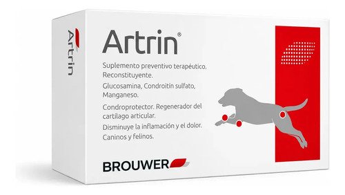 Artrin Condroprotector Para Perros Y Gatos X 30 Comprimidos