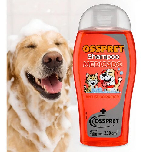 Shampoo Hipoalergénico Osspret Para Perro Y Gato, Sin Olor - Imagen 2