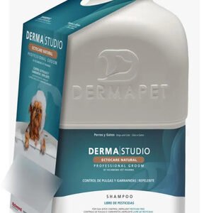 Shampoo Dermapet Dermaestudio Ectocare 1 Litro Perros Gatos