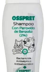 Shampoo Osspret Antiseborreico Peróxido De Benzoilo 250 Ml Sin Olor