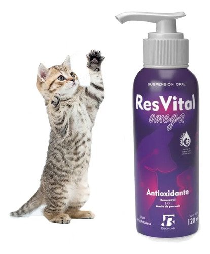 Resvital Omega + Resveratrol Perro Gato X2 Unidades - Imagen 3