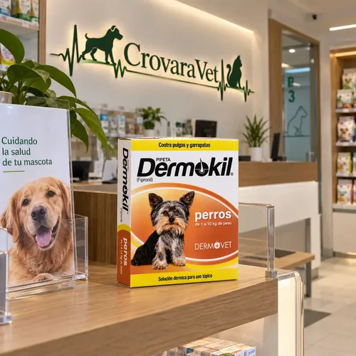 Pipeta Dermokil Caninos Perros Hasta 10kg Pulgas Garrapatas Dermokil Hasta 10kg - Imagen 4