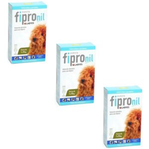 Pipeta Para Perros Pequeños Labyes Fipro 1 A 10 Kg Pack X3 Fipro Hasta 10kg X3 Unidades