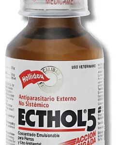 Ecthol 5 70ml Pulguicida Garrapaticida Perros Hollidays